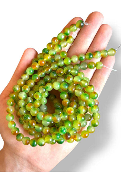 Bozhi Bead Set Jade (Ceyt) Natural Stone 8mm - Natural Stone Jade
