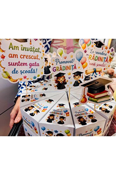 OEM "Slice of Cake" box set, kindergarten graduation theme