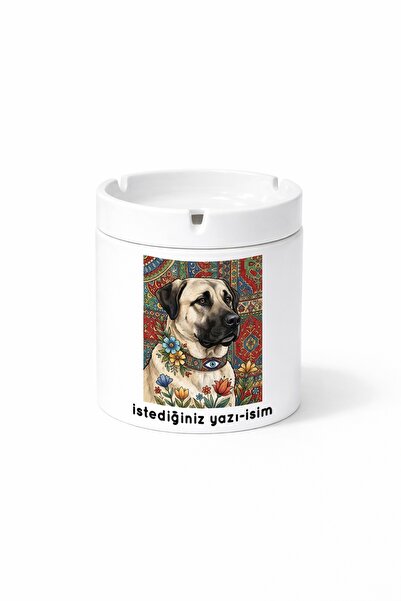 Kirbi Reklam Animal Kangal Turkish Shepherd Dog Double Sided Printed Ashtray ...