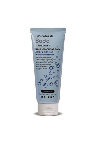 Orjena OH-REFRESH SODA & HYALURONIC DEEP CLEANSING FOAM