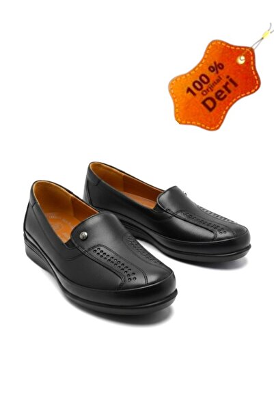 MAGIC SHOES Dnevne ženske crne cipele od potpuno prave kože, udobne i potpuno...