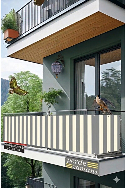 ViVeri (Kuşgözlü)Balkon Demiri Perdesi Korkuluk Perdesi Her Ölçüde Boy X En (...