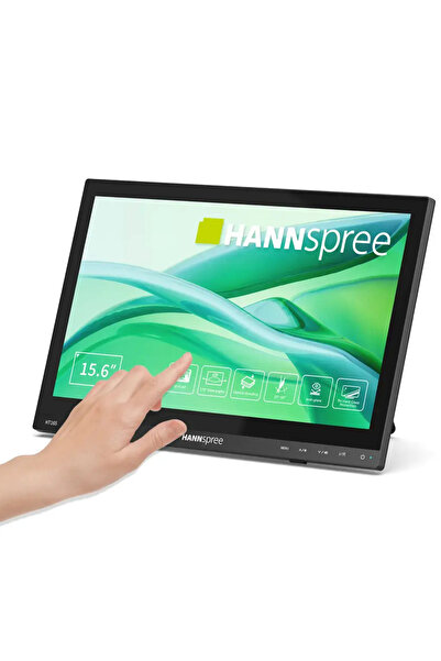 Hannspree Monitor touchscreen HT165HPB - 15.6" IPS FHD (1920x1080), HDMI, VGA