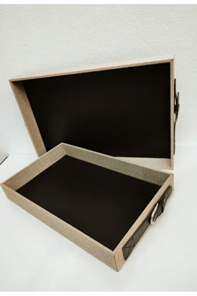 Genaric Luxury Leather Tray Set