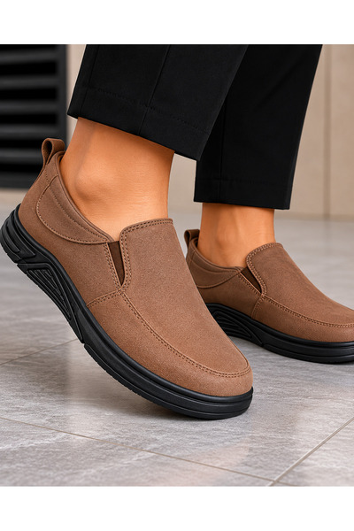 mothers dream Men’s Slip-On Casual Shoes – Black, Brown & Tan