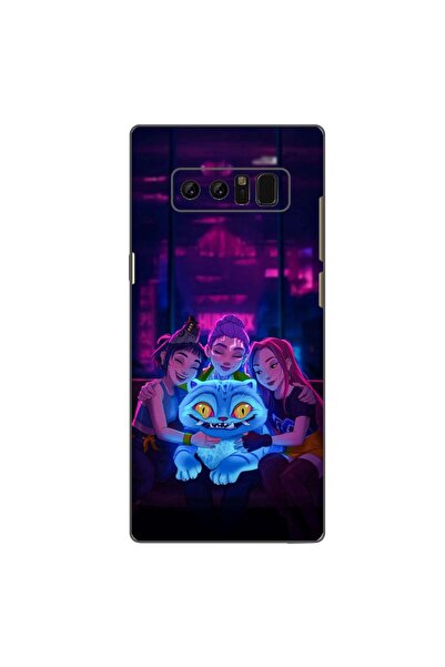 OEM Калъф, съвместим със Samsung Galaxy Note 8, силиконов гел TPU модел KPop ...