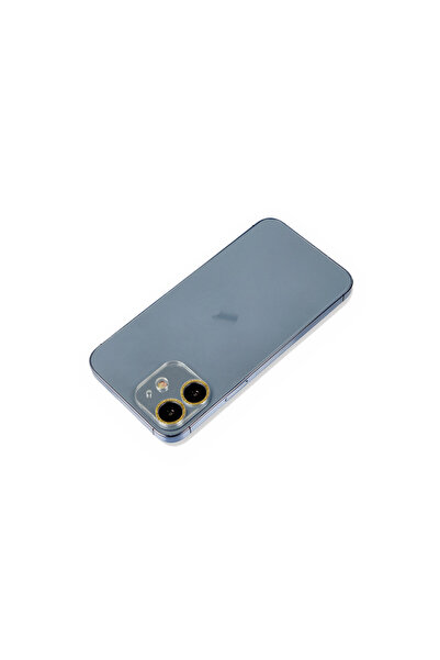 TİMİON iPhone 12 Shine Camera Lens Protection Glass - Gold Please Note the De...