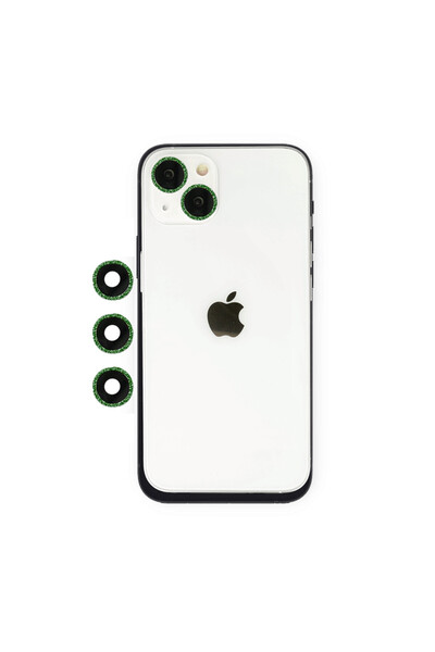 TİMİON iPhone 14 Shine Kamera Lens - Green Please Check the Description and F...