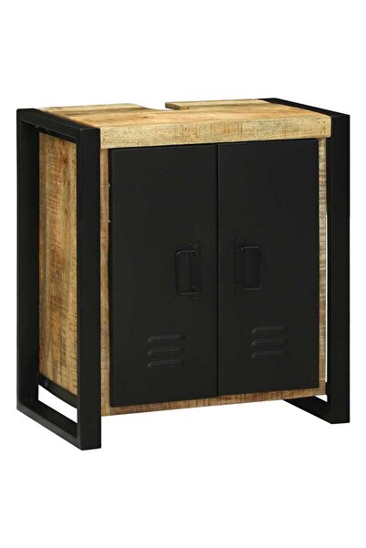 vidaxl Sink cabinet Brown 55 x 35 x 60 cm Solid mango wood