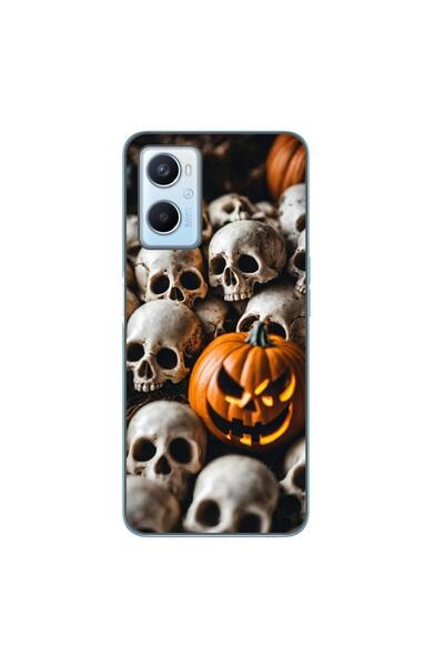 OEM Husa compatibila cu Oppo A96 4G Silicon Gel Tpu Model Halloween Pattern C...