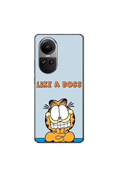 OEM Case compatible with Oppo Reno10 5G Silicon Gel Tpu Pattern Garfield Like...