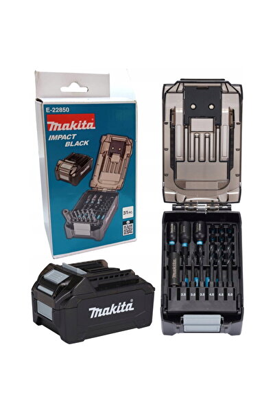 Makita Set de biți de șurubelniță cu impact E-22850, 31 de piese