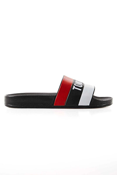 TOMMY LIFE MUŠKE CRNE PAPUČE
