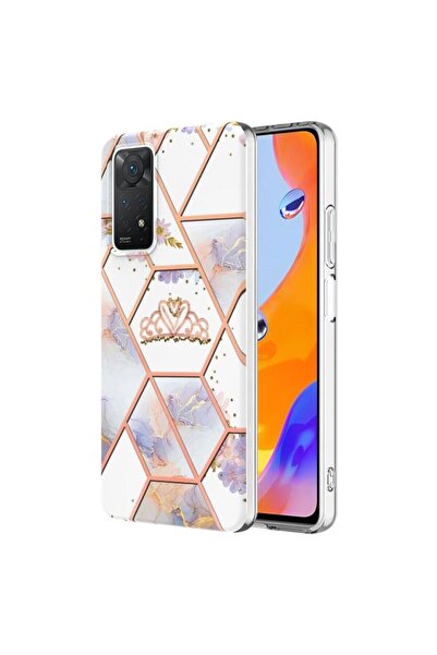 sscase Splicing Marble Σκληρή Θήκη Σιλικόνης Crown (Xiaomi Redmi Note 11 Pro ...