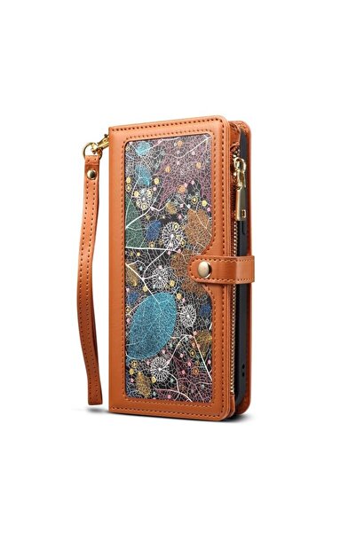 sscase Star Series Zipper Θήκη Πορτοφόλι Brown (Google Pixel 8 Pro 5G)