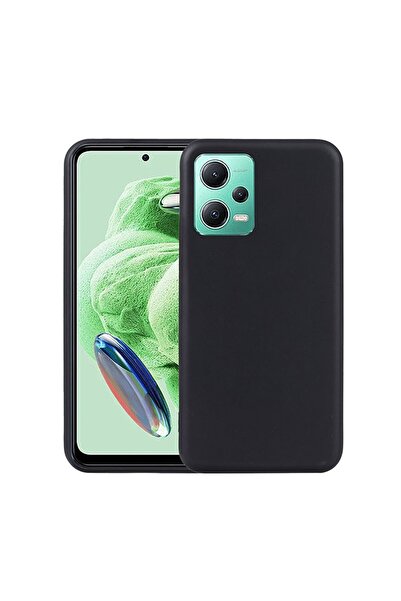 sscase Soft Matte Θήκη Σιλικόνης Black (Xiaomi Redmi Note 12 5G/Poco X5 5G)