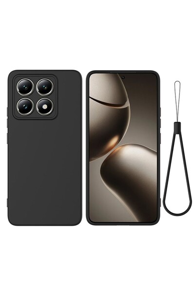 sscase Pure Color Θήκη Σιλικόνης Black (Xiaomi 14T Pro 5G)