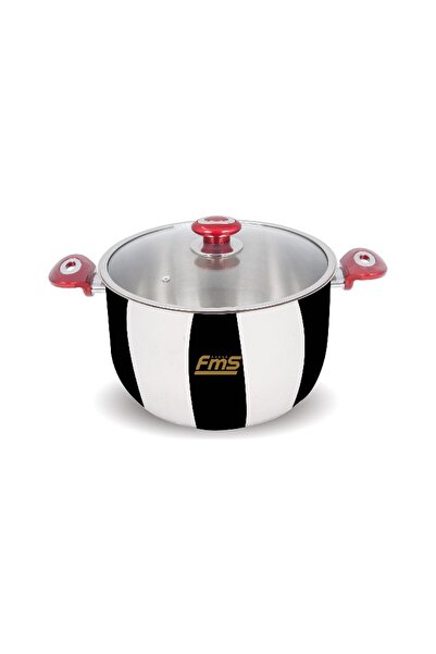 FMS 1026Krm Ideal Steel 26 cm Deep Pot Red