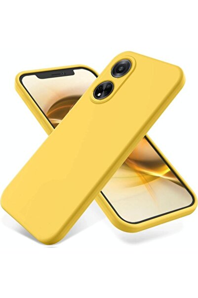 sscase Pure Color Θήκη Σιλικόνης Yellow (Oppo A98)