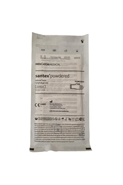 Prima Sterile Latex Surgical Light Powered Gloves Size L - Sterile Latex Surg...