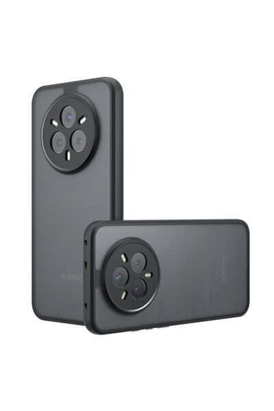 sscase Color Frame Σκληρή Θήκη Matte Black (Realme 14 Pro 5G)