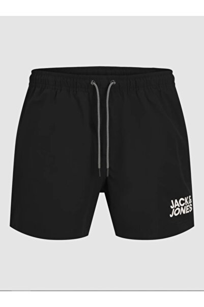 Jack & Jones JACK JONES Erkek Siyah Renk Deniz Şortu 12276168