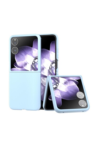 sscase ABEEL Skin Feel Σκληρή Θήκη Light Blue (Xiaomi Mix Flip 5G)