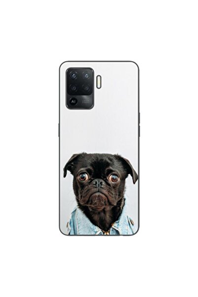 OEM Калъф, съвместим с Oppo Reno5 Lite, силиконов гел TPU, с модерен десен на...