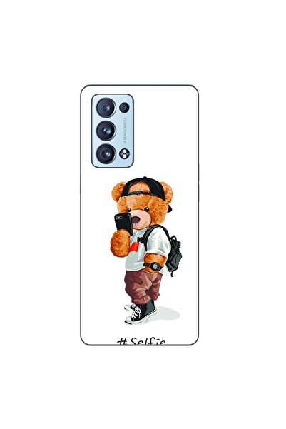 OEM Husa compatibila cu Oppo Reno6 Pro 5G Silicon Gel Tpu Model Bear Teddy Se...