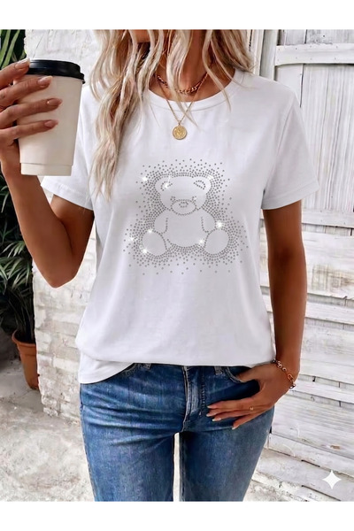 BORCKA TEKSTİL Crew Neck T-Shirt Offers Both Everyday Comfort and a Light, Sp...
