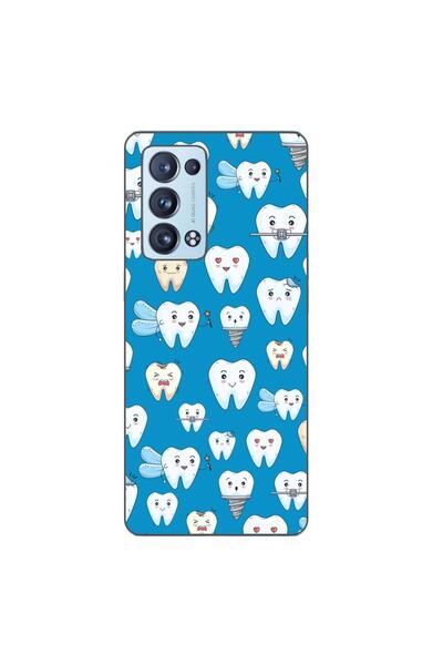 OEM Husa compatibila cu Oppo Reno6 Pro 5G Silicon Gel Tpu Model Dentist Pattern