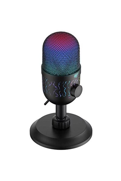 Havit GK52 Gaming Microphone, RGB Lighting, USB-A, 1.8m (Black)