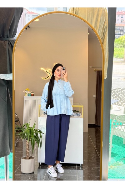 Gizem Karademir Boutique Fırfırlı Şık Gömlek