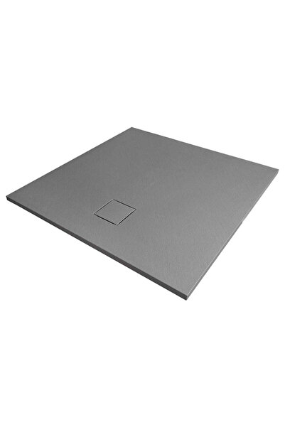 Casa Stile Cadita dus slim din SMC, dimensiuni multiple, alb/gri/negru