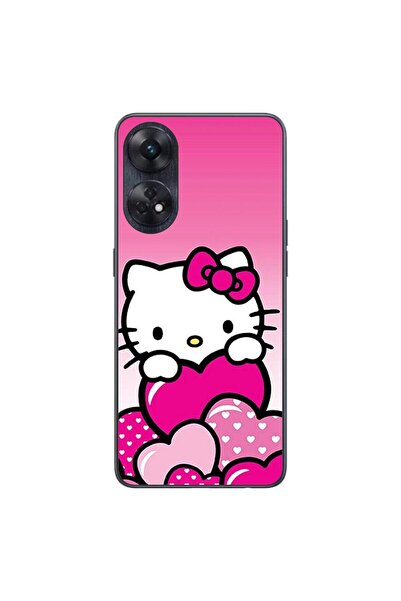 OEM Husa compatibila cu Oppo Reno8 T 4G Silicon Gel Tpu Model Hello Kitty Pin...
