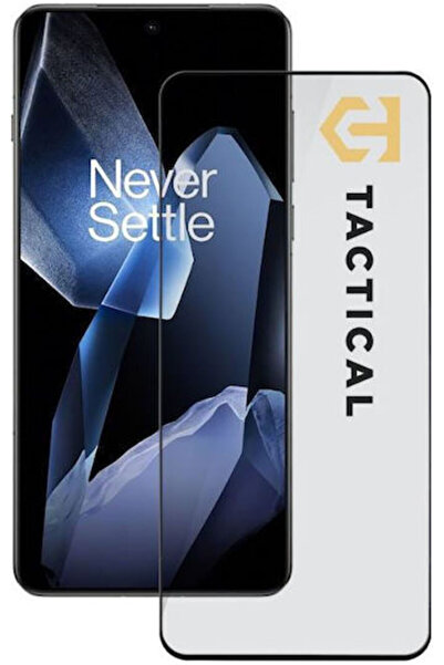 Tactical 5D 0.33mm Σκληρυμένο Γυαλί Μαύρο (OnePlus 13)