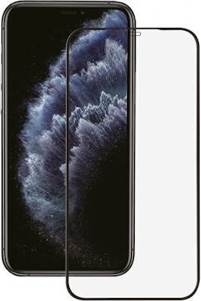 OEM 9D Full Glue Full Face Tempered Glass Black (iPhone 15 Pro Max)