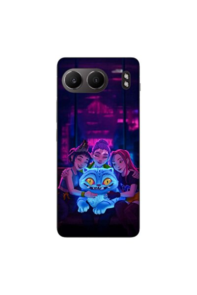 OEM Husa compatibila cu OnePlus Nord 4 Silicon Gel Tpu Model KPop Demon Hunte...