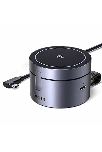 Ugreen Ασύρματος Φορτιστής (Qi Pad) και Καλώδιο USB-C 25W Μαύρο (W712)