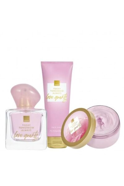 AVON Set apă de parfum TTA Love Quartz 50 ml + ritual cadou
