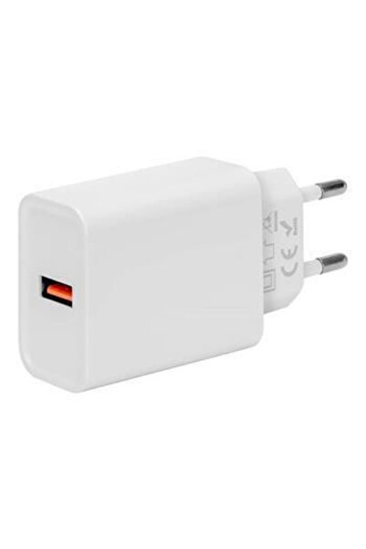 OBAL:ME Ασύρματος φορτιστής με θύρα USB-A 18W Γρήγορη Φόρτιση 3.0 Λευκό