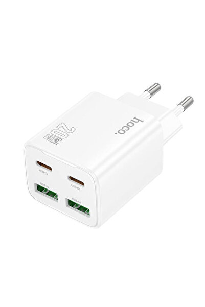 hoco. Φορτιστής Hoco Χωρίς Καλώδιο με 2 Θύρες USB-A και 2 Θύρες USB-C, 20W Po...