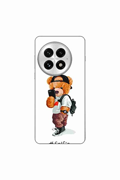 OEM Husa compatibila cu OnePlus 13 Silicon Gel Tpu Model Bear Teddy Selfie