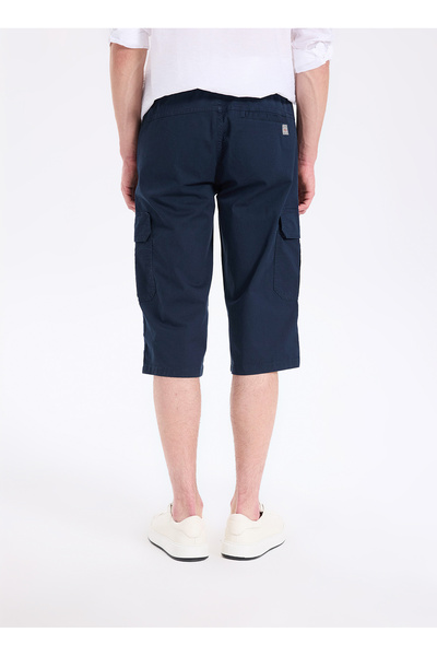 Lee Cooper Lacivert Erkek Rahat Şort 262 LCM 221015 JOAN LACİVERT