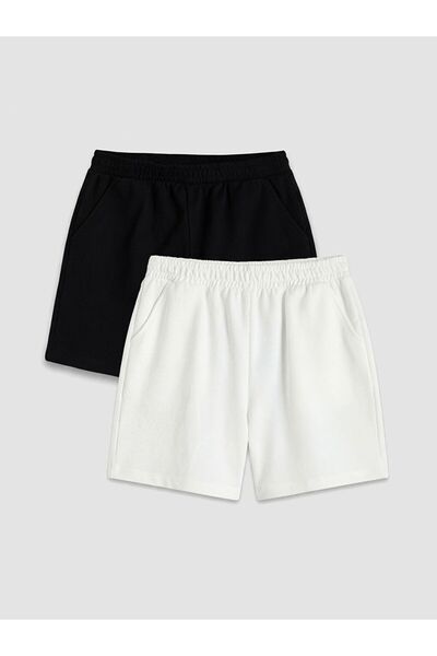 LC Waikiki LCW Kids Kız Çocuk 2'li Şort