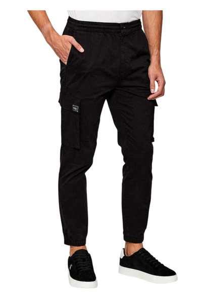 Calvin Klein Ανδρικό Skinny Cargo Παντελόνι Μαύρο LV04RD608G-UB1