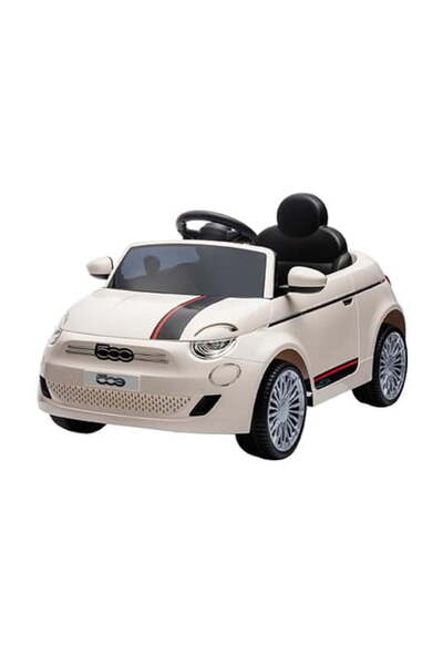 GLOBO Ηλεκτρικό Αυτοκίνητο FIAT 500 E Cabrio 12 V (Λευκό)