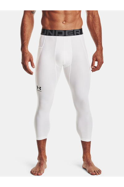 Under Armour Legíny UA HG Armour 3/4 Legging-WHT