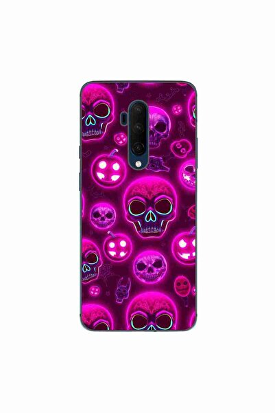 OEM Husa compatibila cu OnePlus 7T Pro Silicon Gel Tpu Model Cyberpunk Halloween