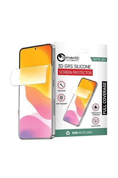 lemontti Folie Silicon 3D GRS Matte iPhone 15 Pro